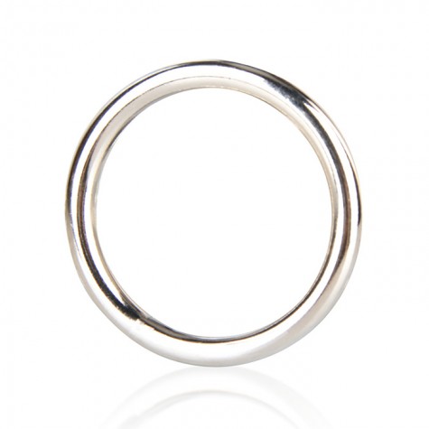 Стальное эрекционное кольцо STEEL COCK RING - 3.5 см.