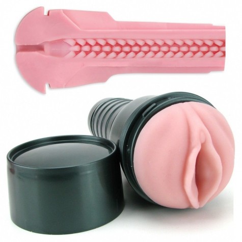 Мастурбатор-вагина Fleshlight - Vibro Pink Lady Touch с вибрацией