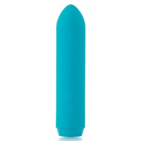 Бирюзовая вибропуля Je Joue Classic Bullet Vibrator - 9 см.